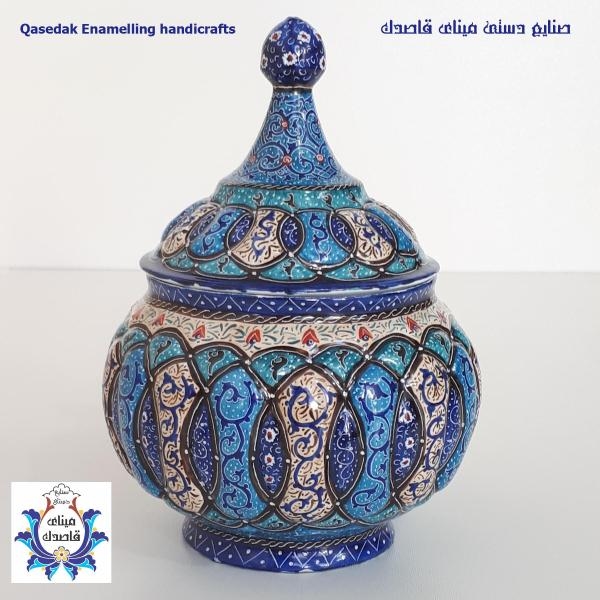 قندان میناکاری سایز متوسط کد ۲۸۲۰