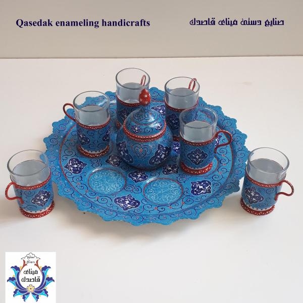 سرویس چایخوری میناکاری کد ۲