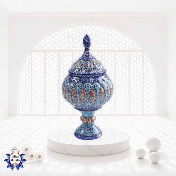 قندان پایه دار ۲۲ سانتیمتر کد ۵