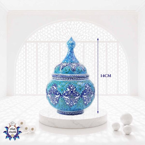 قندان میناکاری سایز کوچک کد ۲۸۲۸