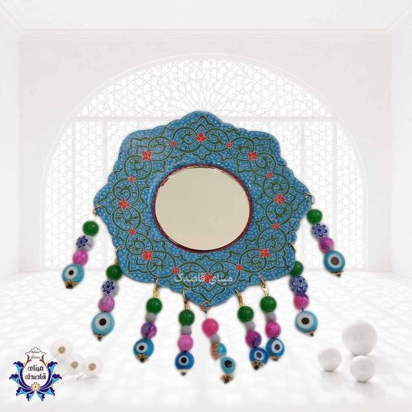 آیینه چشم و نظر میناکاری کد ۱