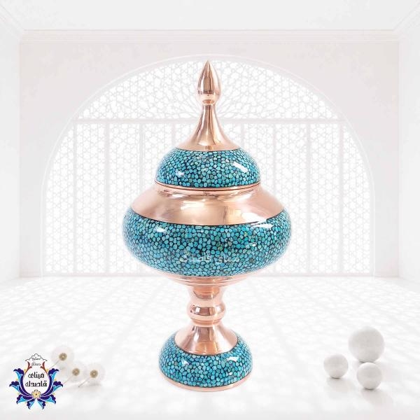 شکلات‌خوری فیروزه‌کوبی ۳۰ سانتی‌متر