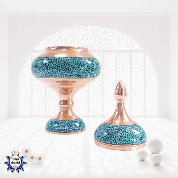 شکلات‌خوری فیروزه‌کوبی ۳۰ سانتی‌متر