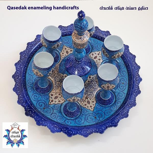 سرویس تنگ و جام میناکاری کد ۱
