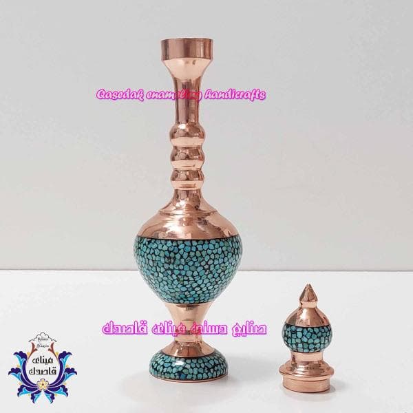 تنگ فیروزه کوبی ۲۳ سانتیمتر کد ۲