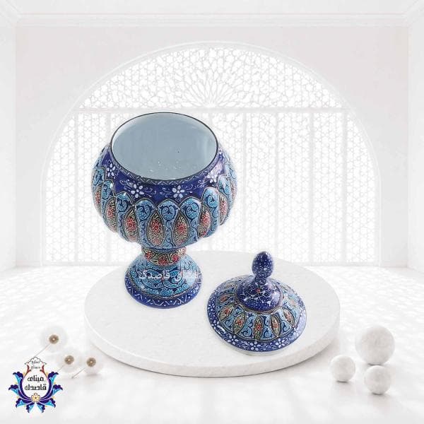 قندان پایه دار ۲۲ سانتیمتر کد ۵