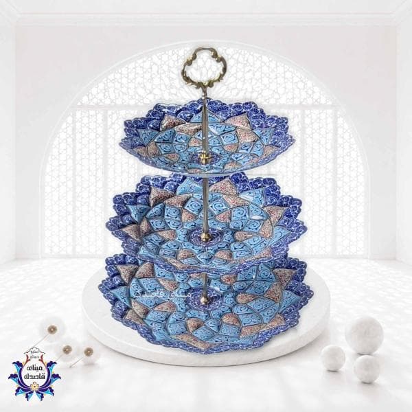 شیرینی خوری سه طبقه کد 3
