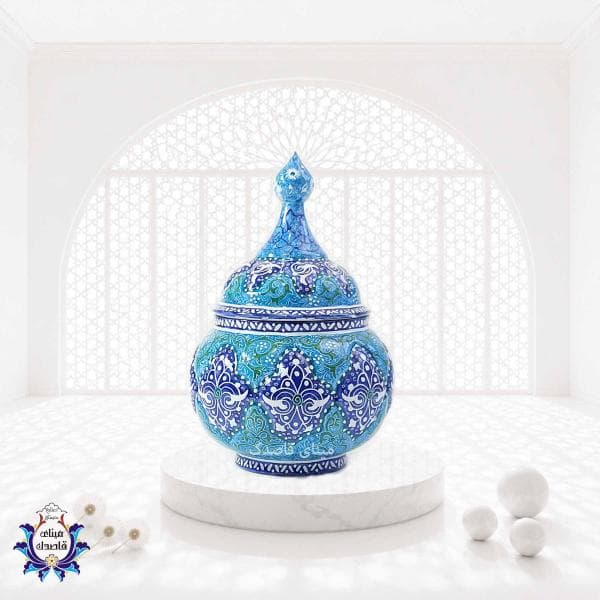 قندان میناکاری سایز کوچک کد ۲۸۲۸