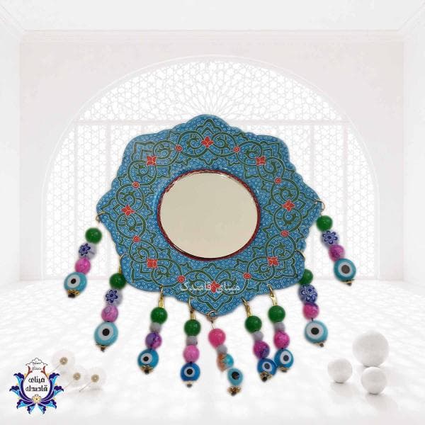 آیینه چشم و نظر میناکاری کد ۱