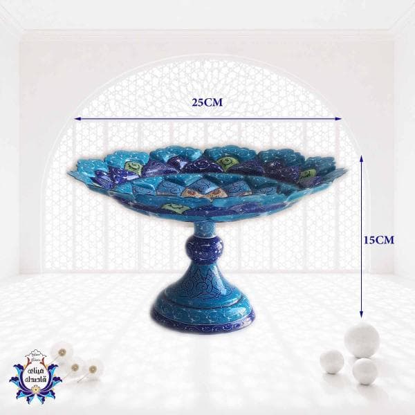 بشقاب پایه دار ۲۵ سانتیمتر کد ۲۱۴۴