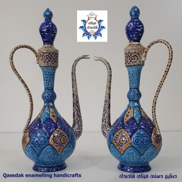 گلاب پاش میناکاری ۳۰ سانتیمتر کد ۱