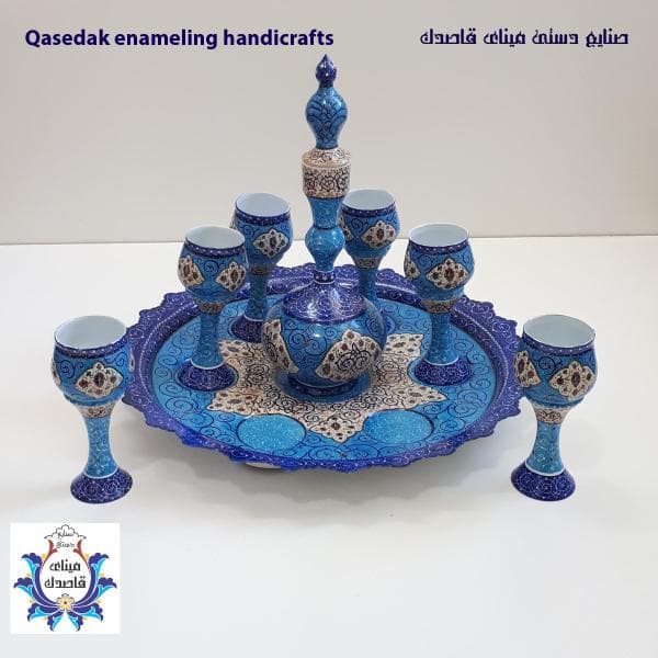 سرویس تنگ و جام میناکاری کد ۱
