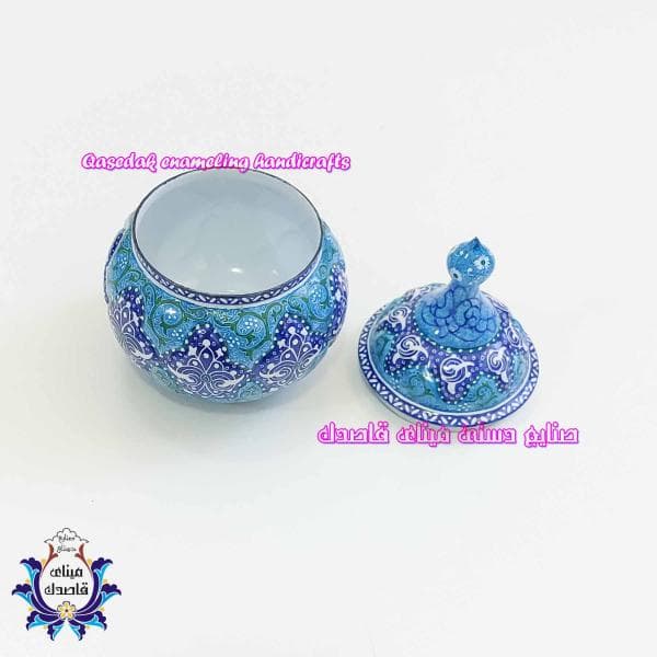 قندان میناکاری سایز کوچک کد ۲۸۲۸