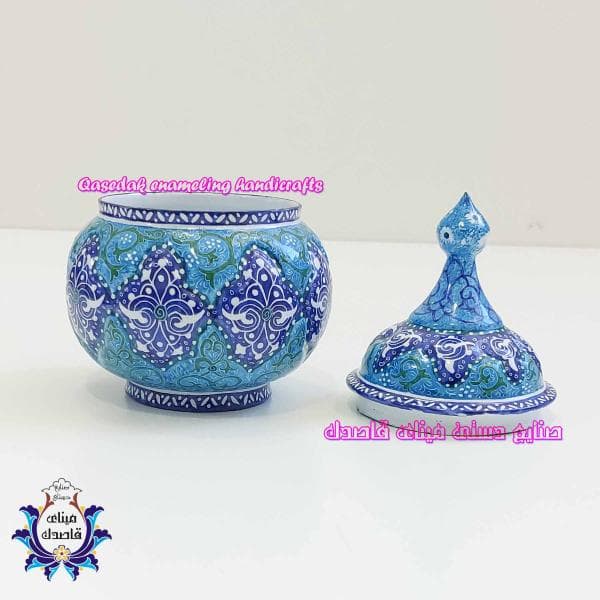 قندان میناکاری سایز کوچک کد ۲۸۲۸